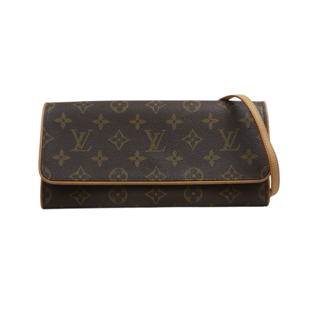 Include Entrupy Certificate of Authenticity｜Good ( Rank AB)｜ Louis Vuitton  Monogram Pochette Twin GM｜26080618