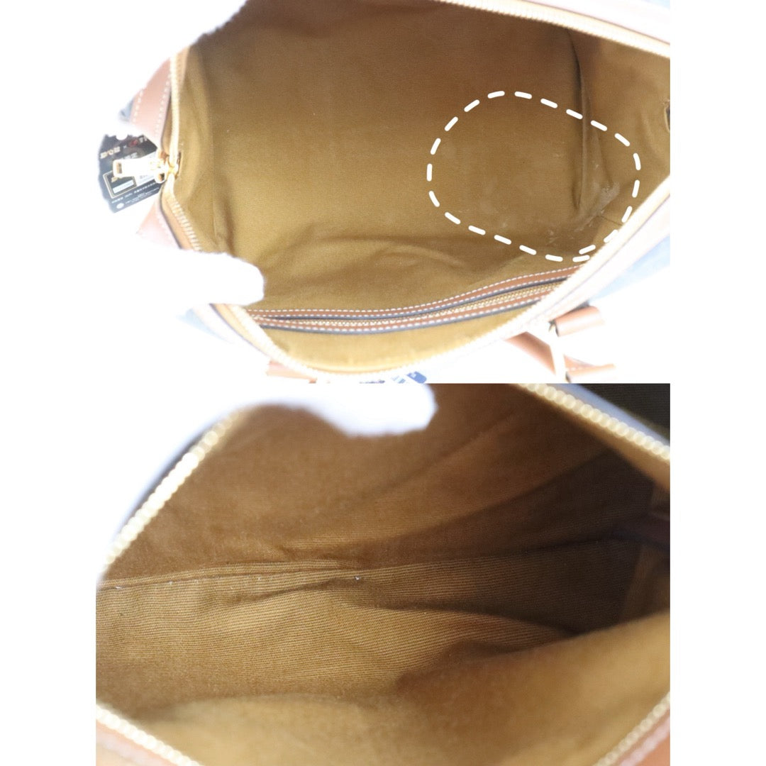 Include Entrupy Certificate of Authenticity｜Good ( Rank AB)｜ Celine Triomphe Boston Hand Bag Shoulder Bag｜S26090708