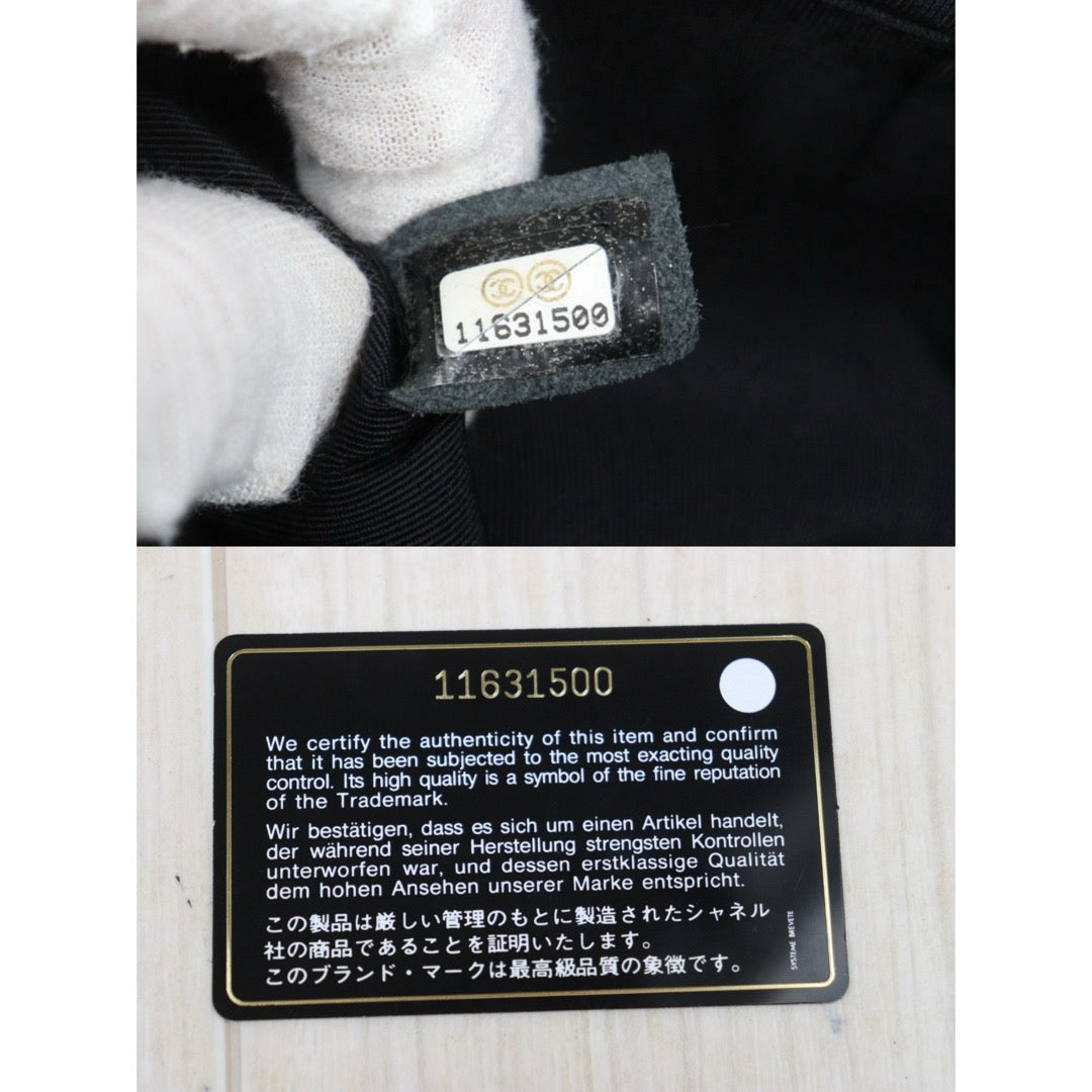 Include Entrupy Certificate of Authenticity｜Very Good ( Rank A) ｜ CHANEL Caviar Skin Cosme Pouch  Made In 2006～2008Year ｜26040207