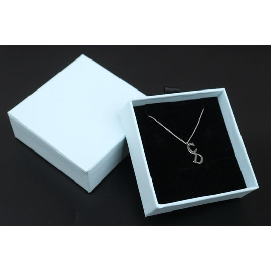 Very Good ( Rank A) ｜ Dior Vintage CD Necklace Silver ｜V25061908