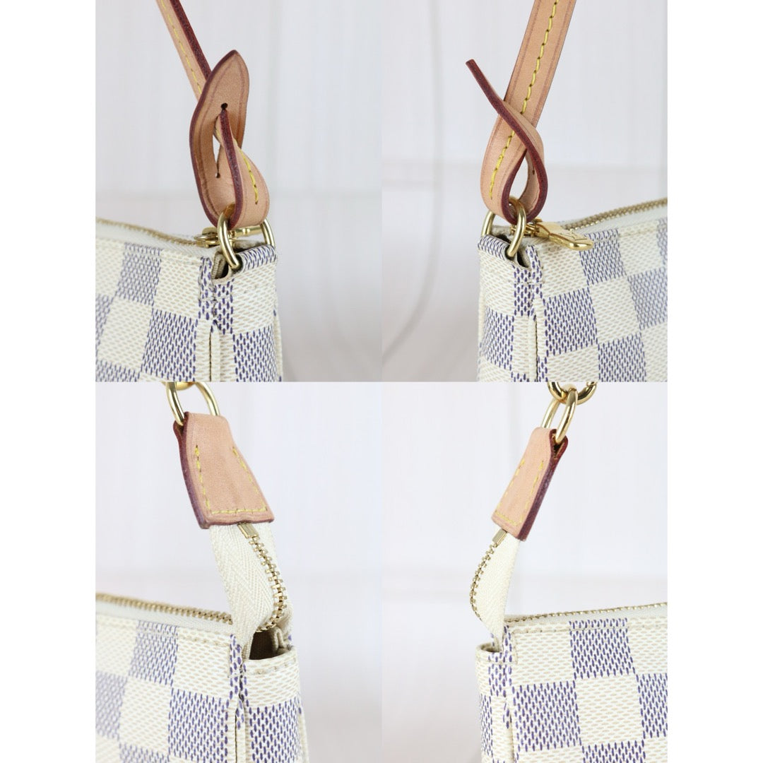 Very Good ( Rank A)｜Full Set LV Damier Azur Pochette Accessoires Current Model｜X25102309
