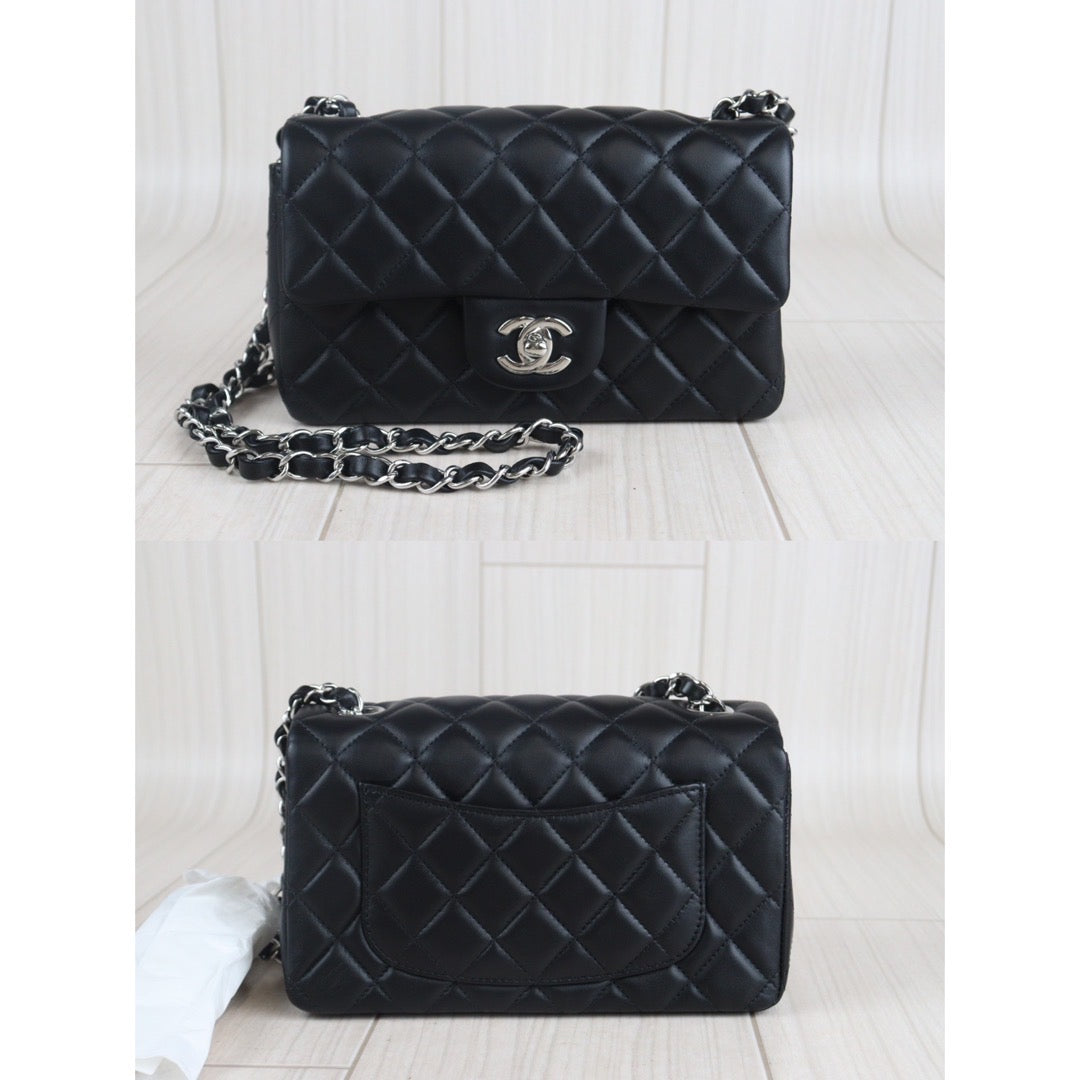 Rank N｜ CHANEL Mini Matelasse Lamb Leather Chain Shoulder Bag