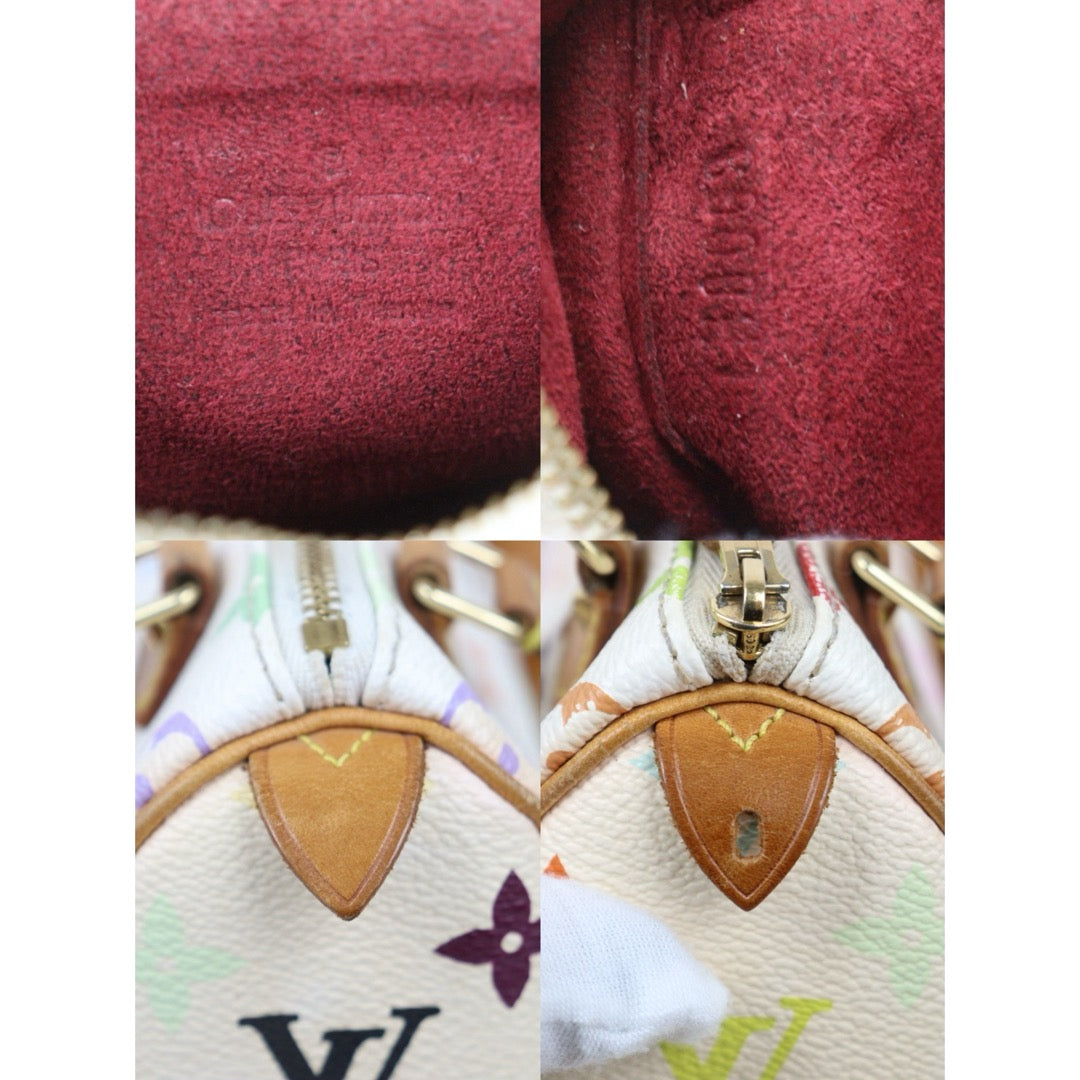Good ( Rank AB)｜ LV Takashi Murakam Multi Monogram Mini Speedy Handbag ｜S25110421