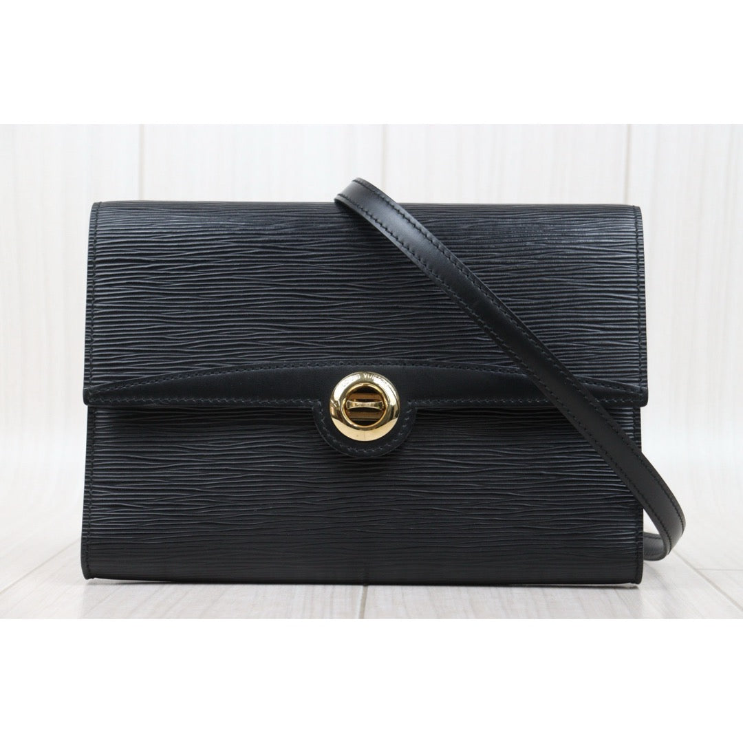Very Good ( Rank A) ｜ LV Epi Pochette Arches 2WAY Clutch Bag Shoulder Bag Black｜25061702