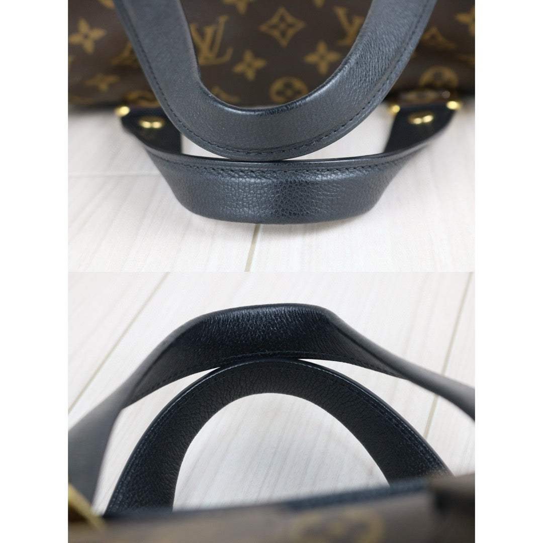 Very Good ( Rank A)｜ LV Monogram Manhattan Shoulder Bag Black｜S24122603