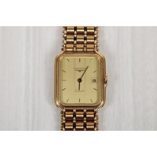 Rank AB｜ Longines 18k Gold Plated Quartz Watch ｜S24051501