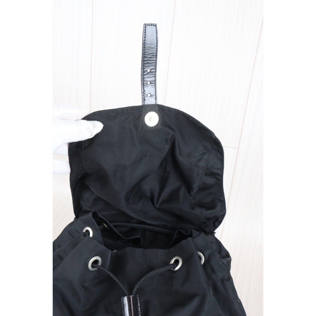 Rank A｜Prada Nylon Backpack Medium Black｜V23100618