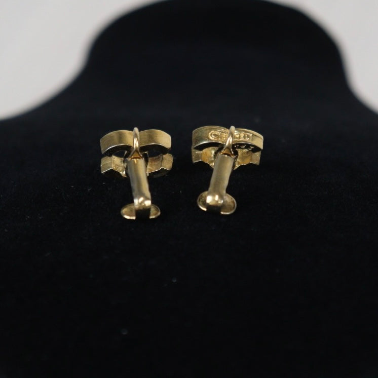 Rank AB ｜CHANEL COCO Earrings 18k Gold Plated ｜V23072715