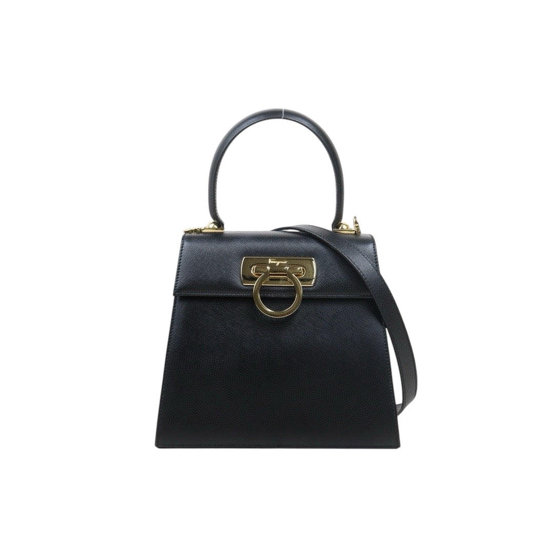 Good ( Rank AB)｜Ferragamo Gancini 2WAY Handbag Shoulderbag｜24111204