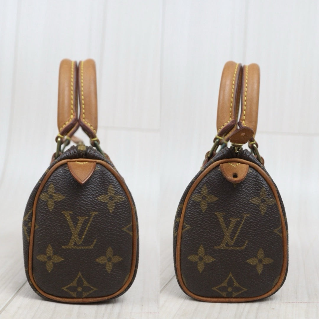 Good ( Rank AB)｜ LV Monogram Mini Speedy Handbag With Shoulderstrap｜25092606