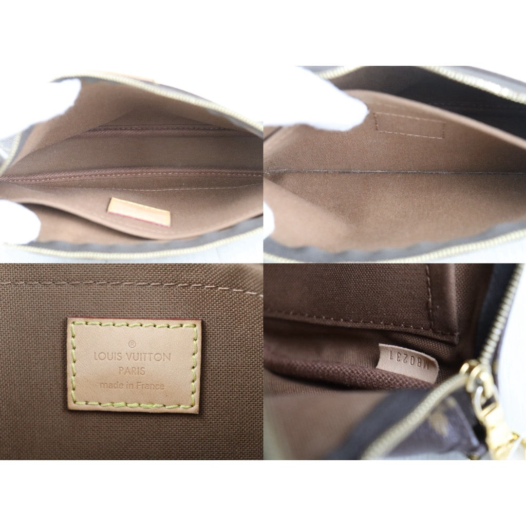 Include Entrupy Certificate of Authenticity｜Good ( Rank AB) ｜ Louis Vuitton Monogram Multi Pochette Accessoire Khaki｜Z26092906