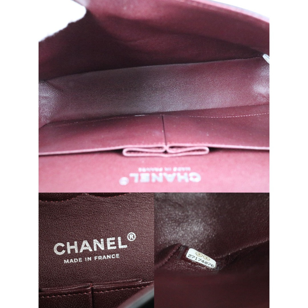 Include Entrupy Certificate of Authenticity｜Excellent（Rank SA）｜Full Set CHANEL Lamb Skin Matrasse Chain Double Flap 25 Shoulder Bag  Black Made In 2019Year｜S26031904