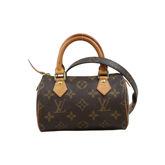 Good ( Rank AB)｜ LV Monogram Mini Speedy Handbag With Shoulder Strap｜26012602