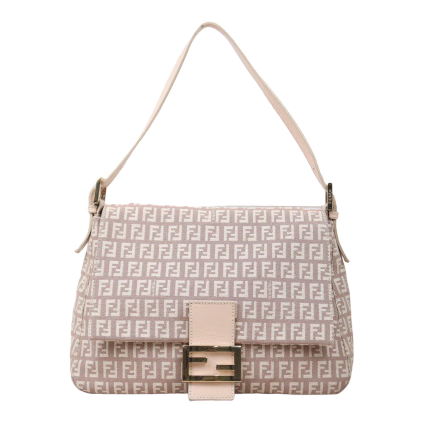 Rank A｜  FENDI Mamma Baguette Shoulder Bag Pink ｜24070919