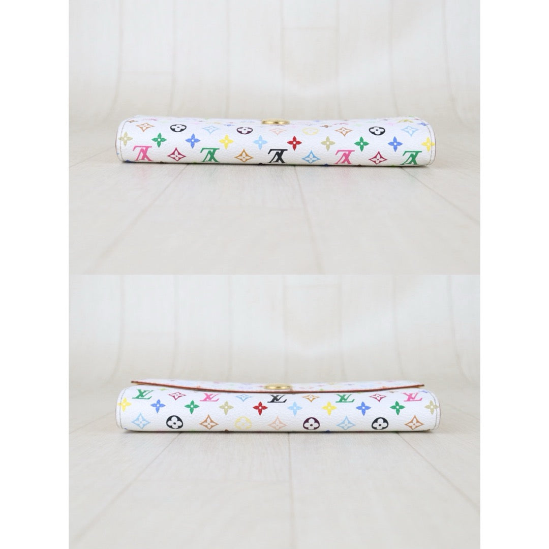 Include Entrupy Certificate of Authenticity｜Very Good ( Rank A)｜ Louis Vuitton Takashi Murakam Multi Monogram Long Style Wallet ｜S26062206