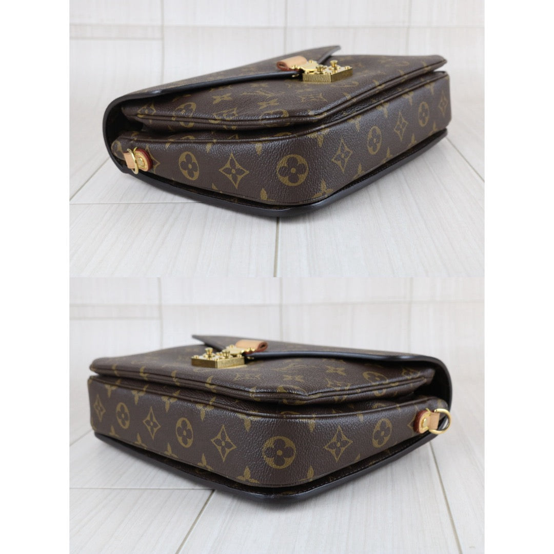 Include Entrupy Certificate of Authenticity｜Good ( Rank AB)｜Louis Vuitton Monogram Pichette Metis ShoulderBag IC Chips Model｜S26062901