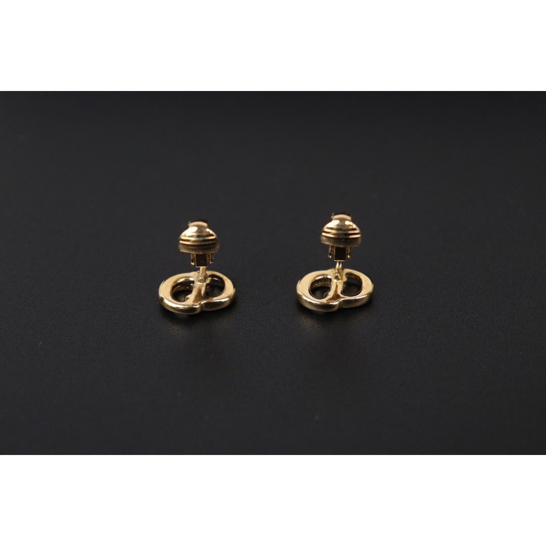 Rank A ｜ Dior CD Earring Gold Plated｜24061331