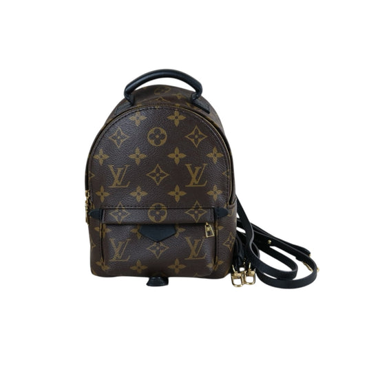Include Entrupy Certificate of Authenticity｜Very Good ( Rank A)｜  Louis Vuitton Monogram Coated Canvas Mini Palm Springs Backpack｜S26072607