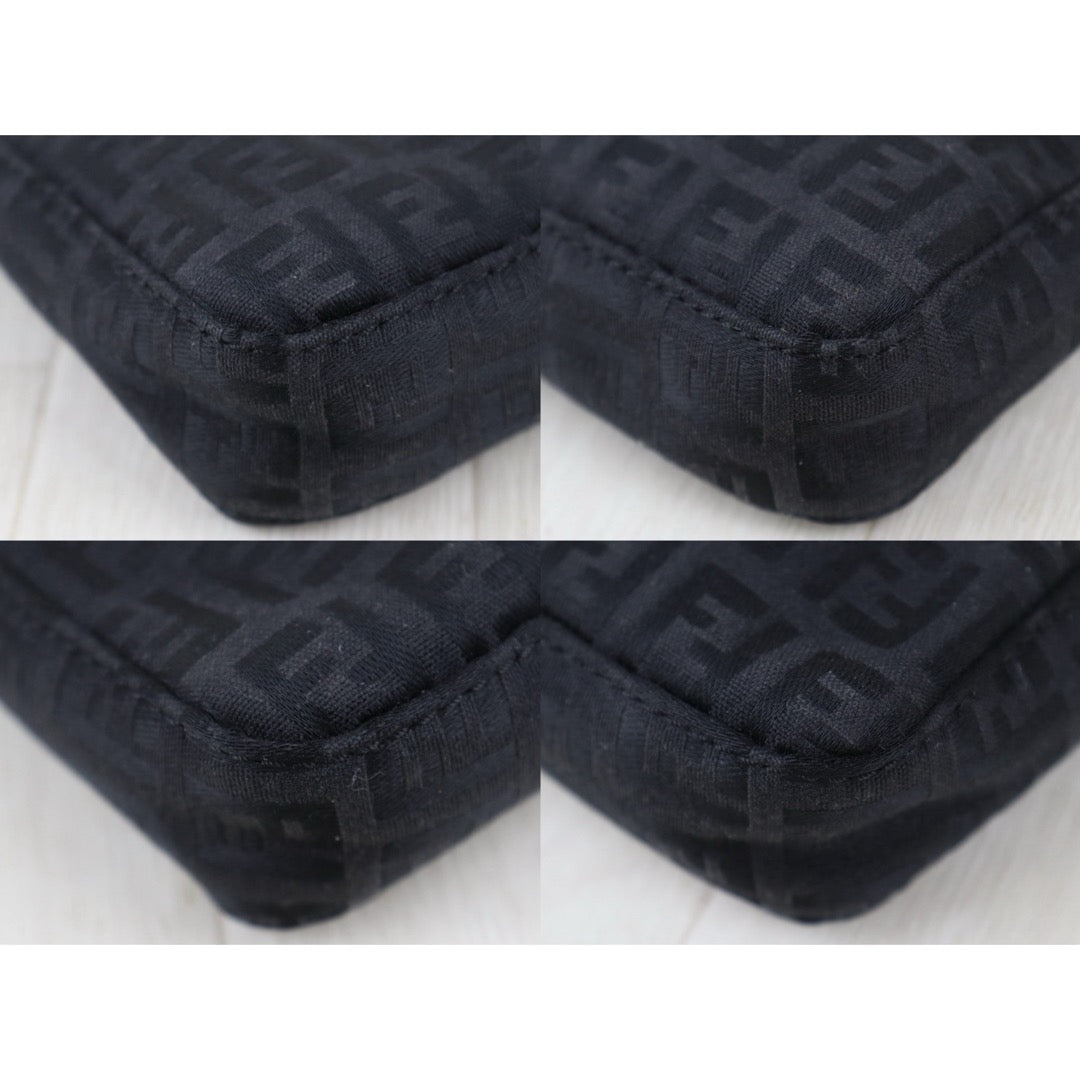 Include Entrupy Certificate of Authenticity｜Very Good ( Rank A)｜ FENDI Mamma  Shoulder Bag Black｜S26072526