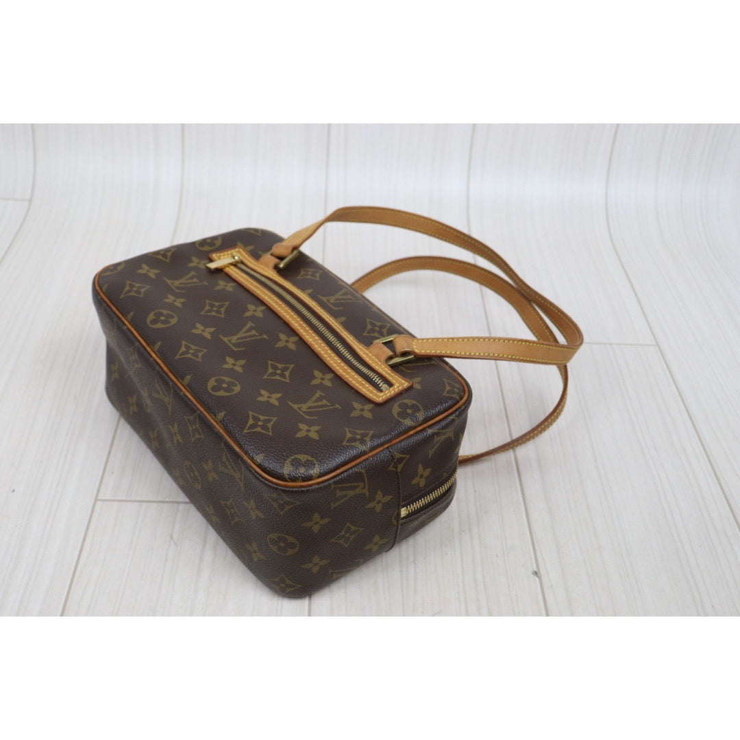Include Entrupy Certificate of Authenticity｜Fair ( Rank B)｜Louis Vuitton Monogram Cite MM Shoulder Bag｜26011303