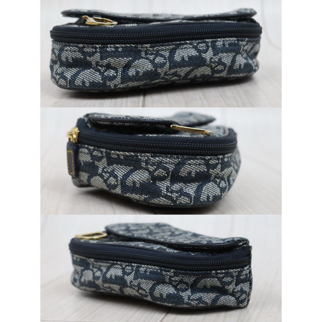 Good ( Rank AB) ｜ Dior Trotter Saddle Pouch｜25120101