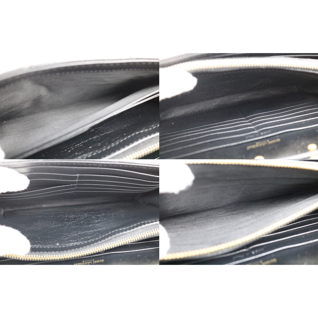 Include Entrupy Certificate of Authenticity｜Very Good ( Rank A)｜  Saint Laurent YSL Caviar Skin Shoulder Bag Black MM｜S26052501