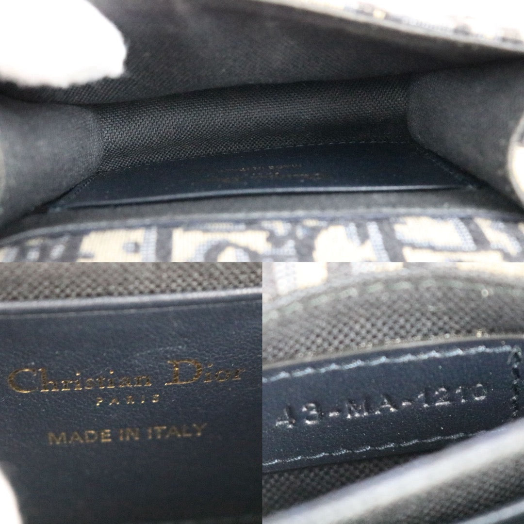 Include Entrupy Certificate of Authenticity｜Good ( Rank AB)｜Dior Trotter Montaige Mini  Box Chain Shoulder Bag ｜S26050701