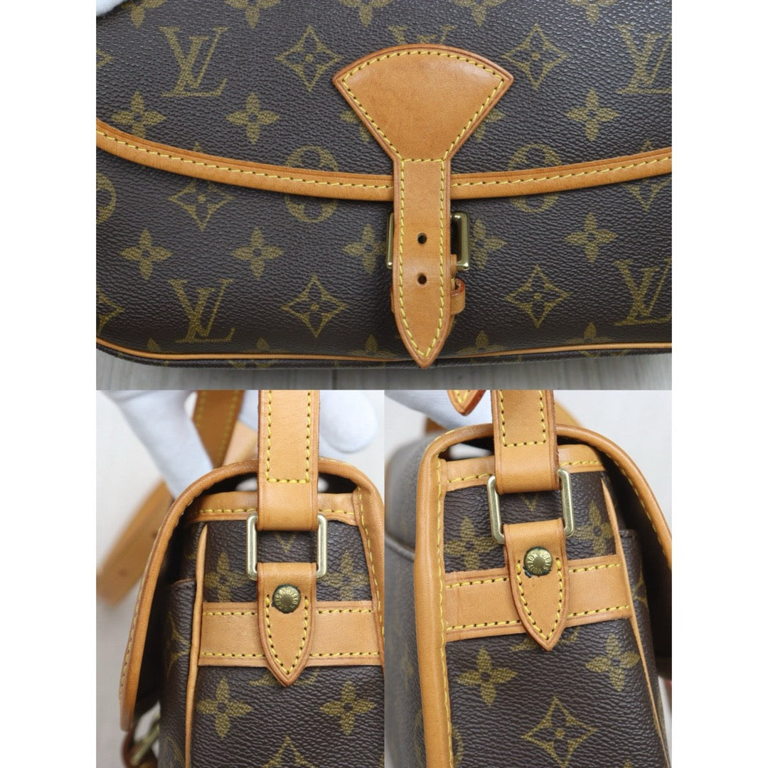 Include Entrupy Certificate of Authenticity｜Good ( Rank AB)｜Louis Vuitton Monogram Baguette Postman ShoulderBag ｜26071601