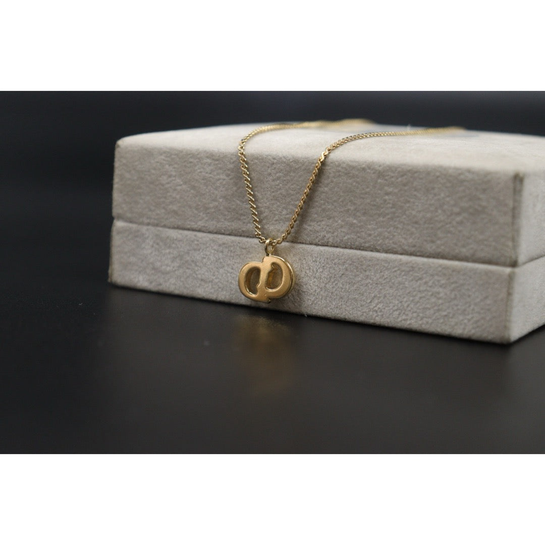 Very Good ( Rank A)｜ Dior CD  Necklace Earring Set ｜25062608