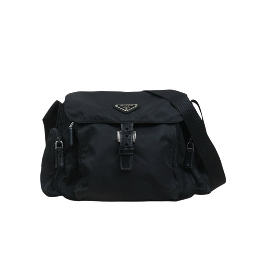 Include Entrupy Certificate of Authenticity｜Good ( Rank AB) ｜Prada  Nylon Black Shoulder Bag｜26100803