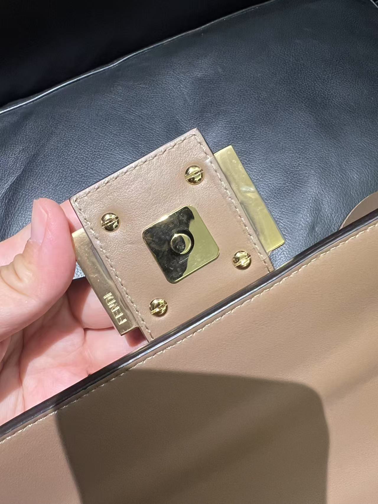 Second installment 2/3｜ FENDI Baguette Shoulder Bag  Gold Hardware Current Model