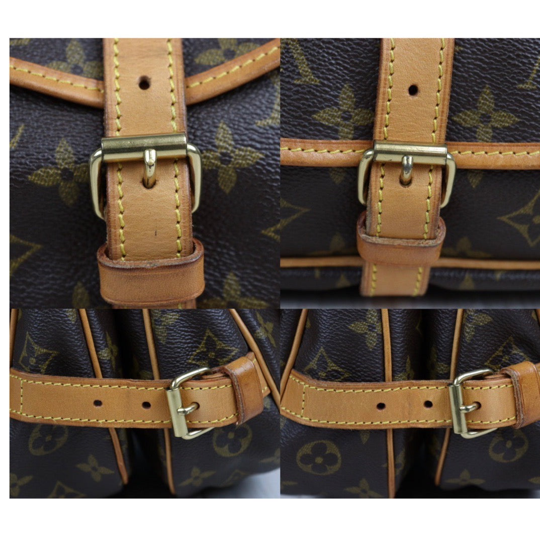 Rank AB｜ LV Monogram Saumur 30 Shoulder Bag｜23112323