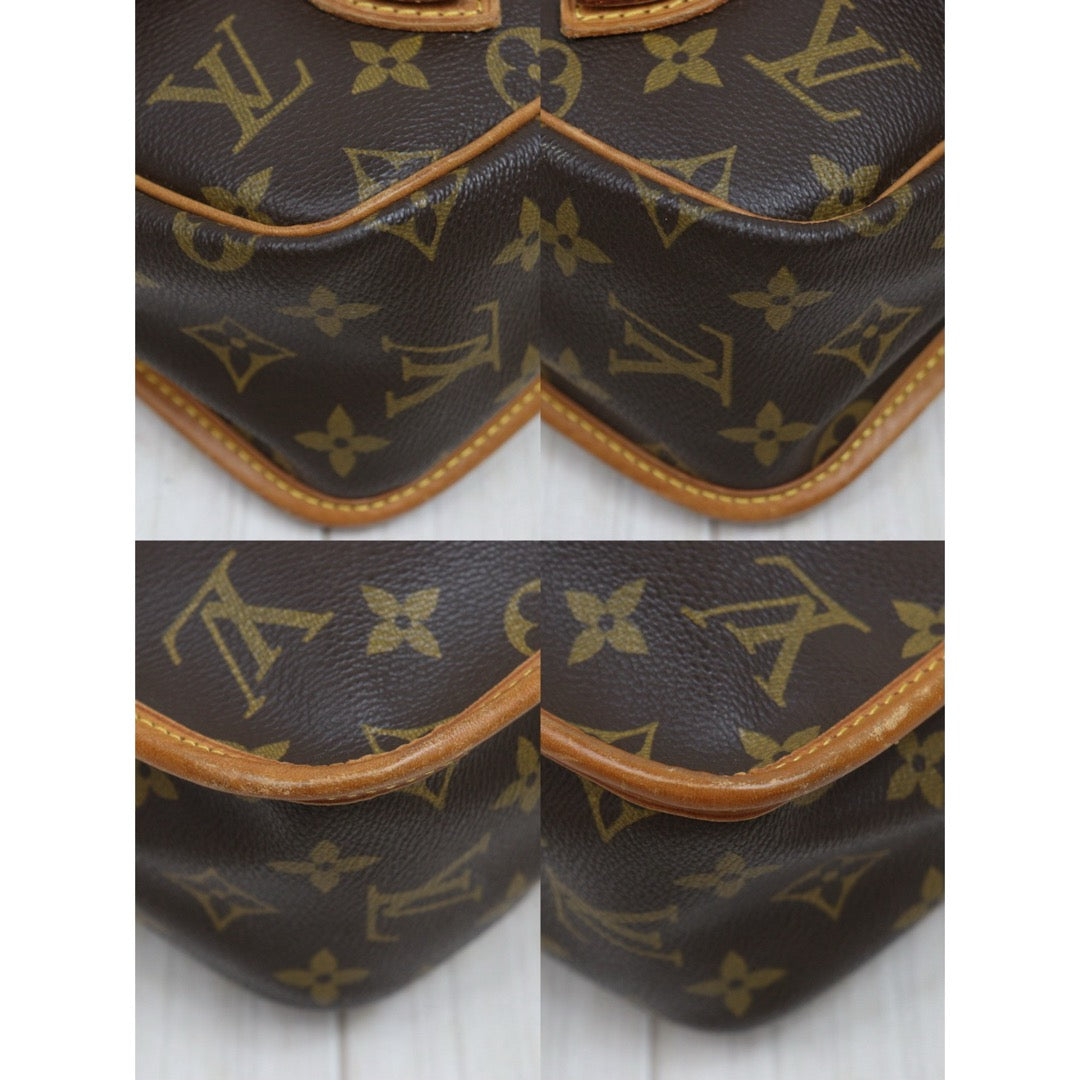 Include Entrupy Certificate of Authenticity｜Fair ( Rank B)｜ Louis Vuitton Monogram Satchel MM Shoulder Bag｜26022004
