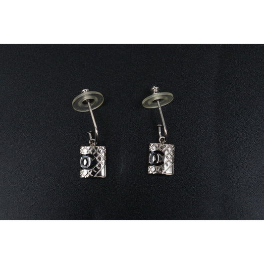 Include Authentic Detective Certificate of Authenticity｜Very Good ( Rank A) ｜CHANEL 05C COCO Mark Cambon Bag  Earrings Made In 2005Year｜Y26040608