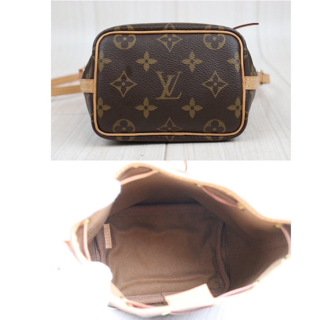 Rank A ｜ LV Monogram Nano Noe Shoulder Bag｜23102848