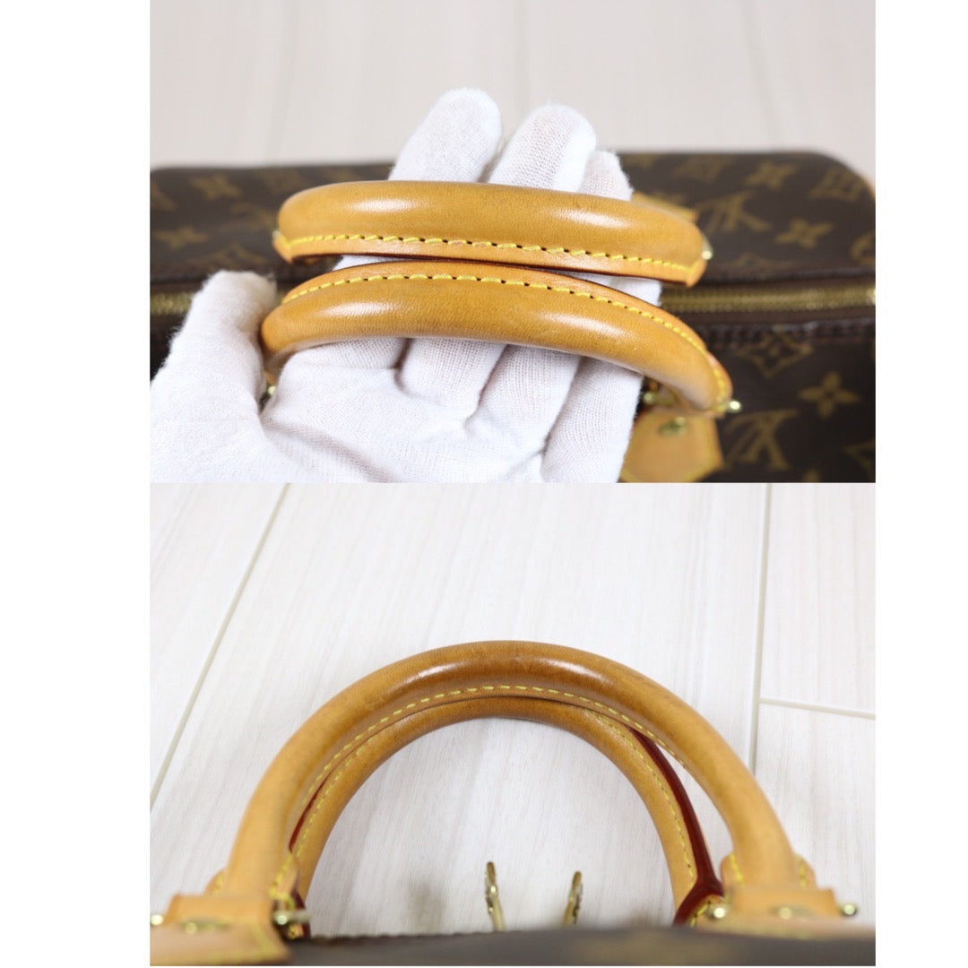 Rank AB｜ LV Monogram Speedy 25 Hand Bag With Shoulder Strap｜S24030416