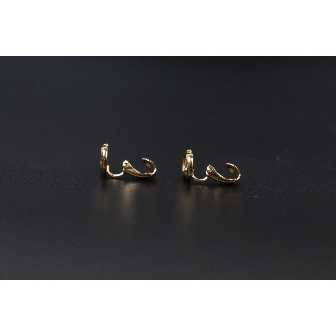 Rank A ｜ Dior CD Earring Gold Plated｜24061330