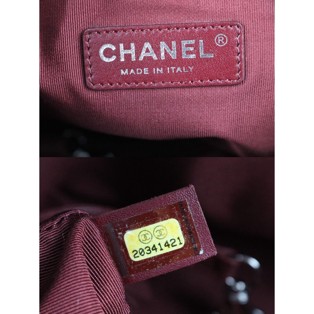 Include Entrupy Certificate of Authenticity｜Very Good ( Rank A)｜ CHANEL Caviar Quilted Medium 2WAY Shopping Tote Bad  Made In 2014-2015Year｜X26100710