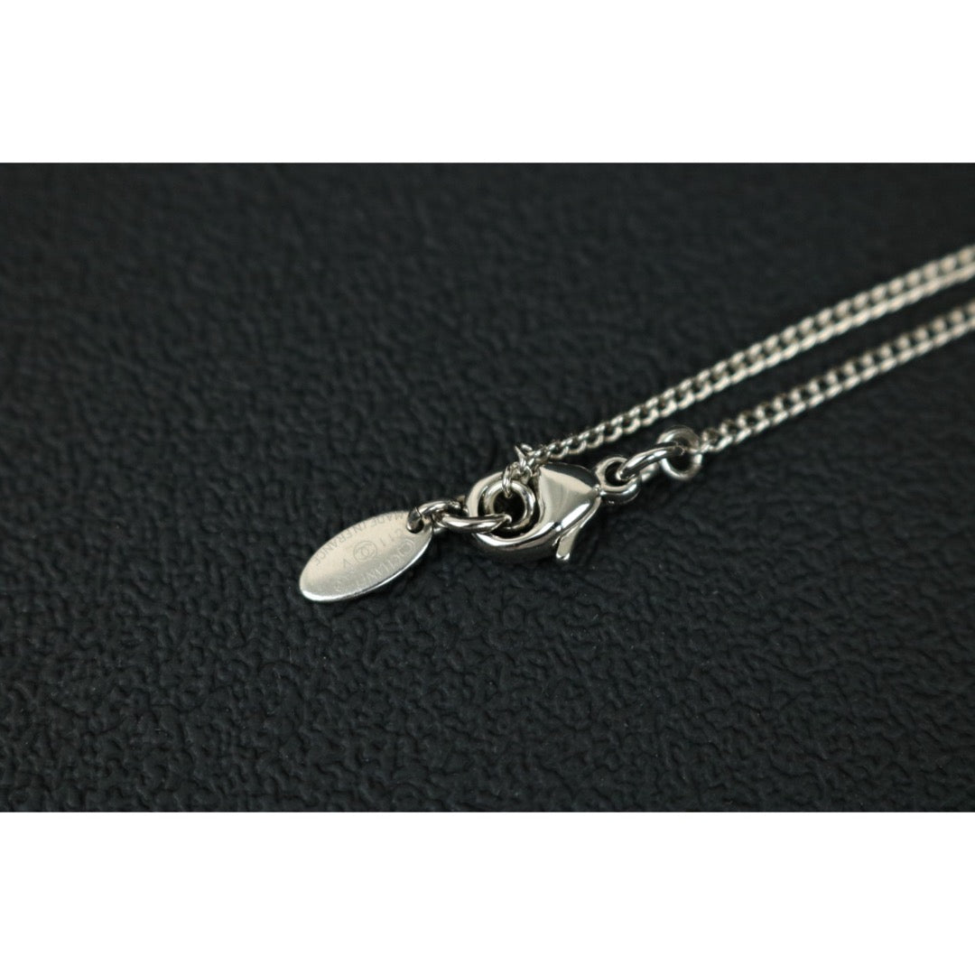 Include Authentic Detective Certificate of Authenticity｜Very Good ( Rank A) ｜ CHANEL C11V Coco Mark  Rhinestone Choker  Necklace｜S26062508