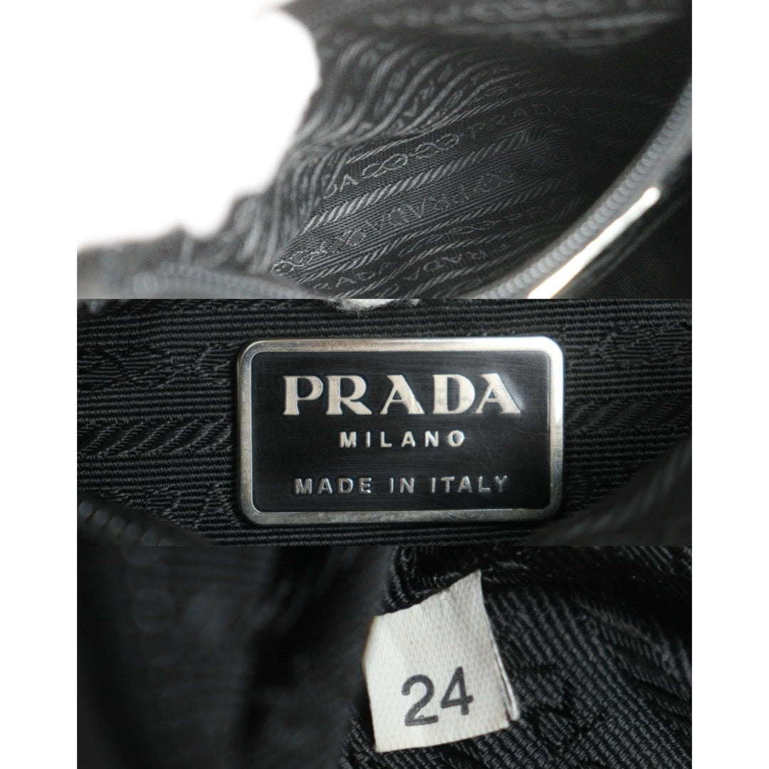 Include Entrupy Certificate of Authenticity｜Good ( Rank AB) ｜Prada  Nylon Black Shoulder Bag｜26092203