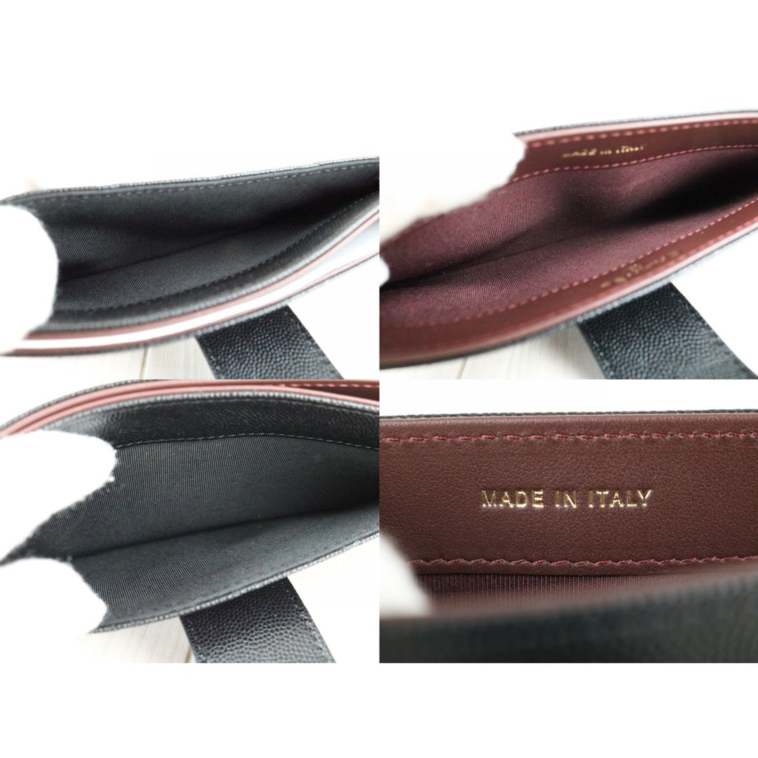 Very Good ( Rank A)｜Chanel Caviar Skin Black  Long Wallet Made In 2019Year ｜X25050601