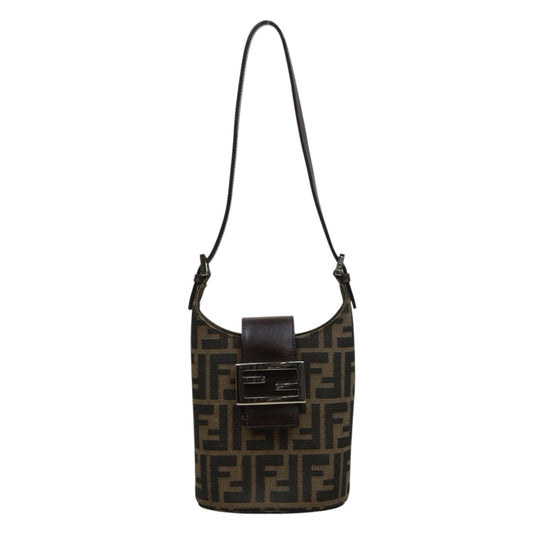 Very Good ( Rank A)｜ FENDI Zucca Mini Potato Case Shoulder Bag ｜26021905