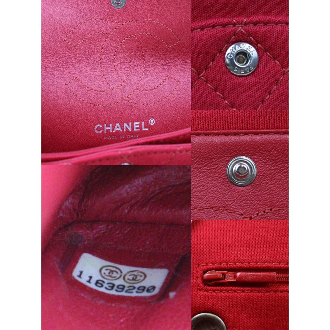 Good ( Rank AB)｜ CHANEL Canvas 2.55 Baguette Shoulder Bag Red Made In 2006-2008Year｜ Y24051711