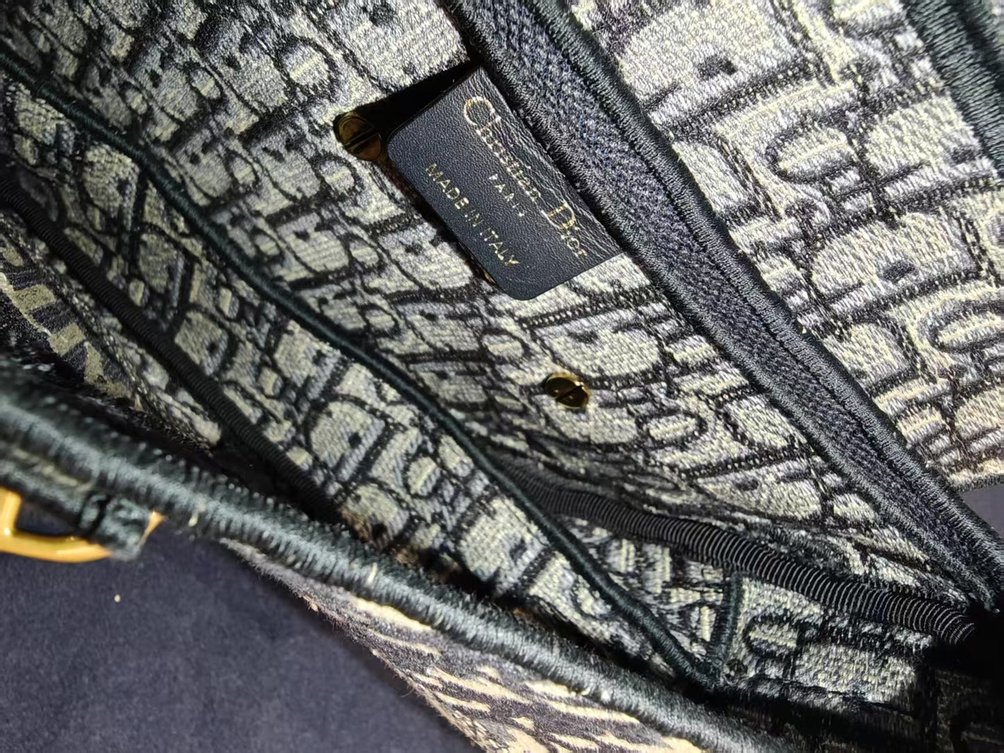 Dior Trotter Saddle Shoulder Bag