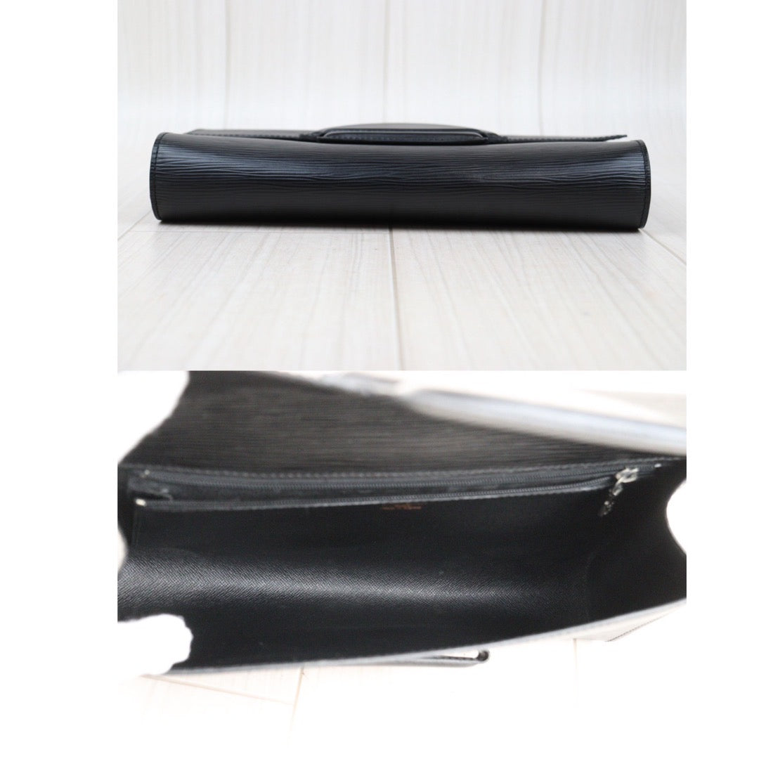 Rank A ｜ LV Epi Courcelles Clutch Black｜24040809