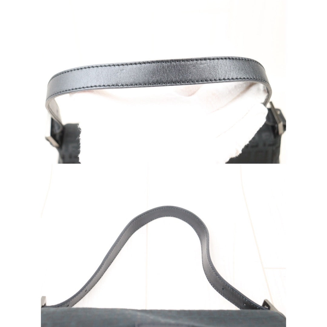 Rank A｜ FENDI Mamma Baguette Shoulder Bag Black ｜V24052304