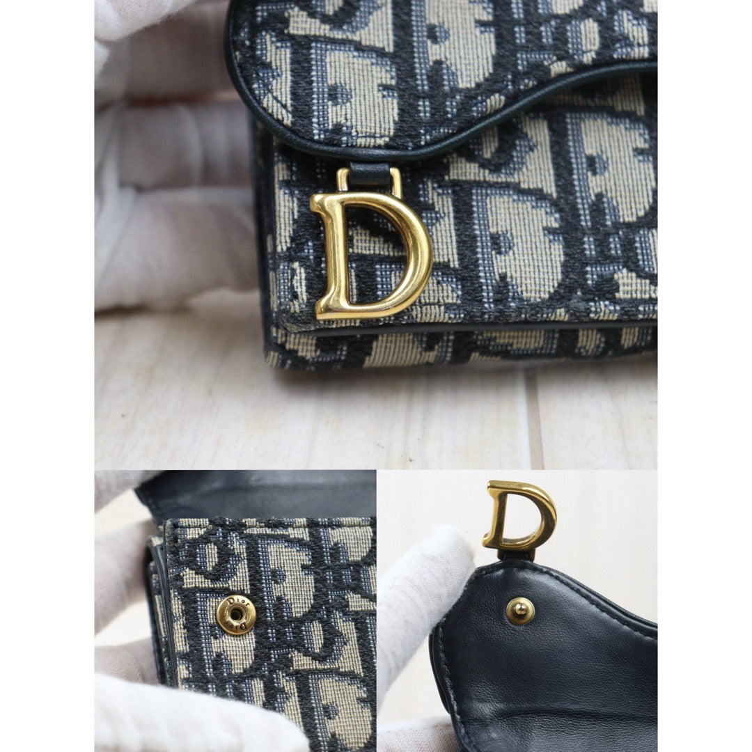 Good ( Rank AB)｜ Dior Trotter Trifold Wallet ｜24112603