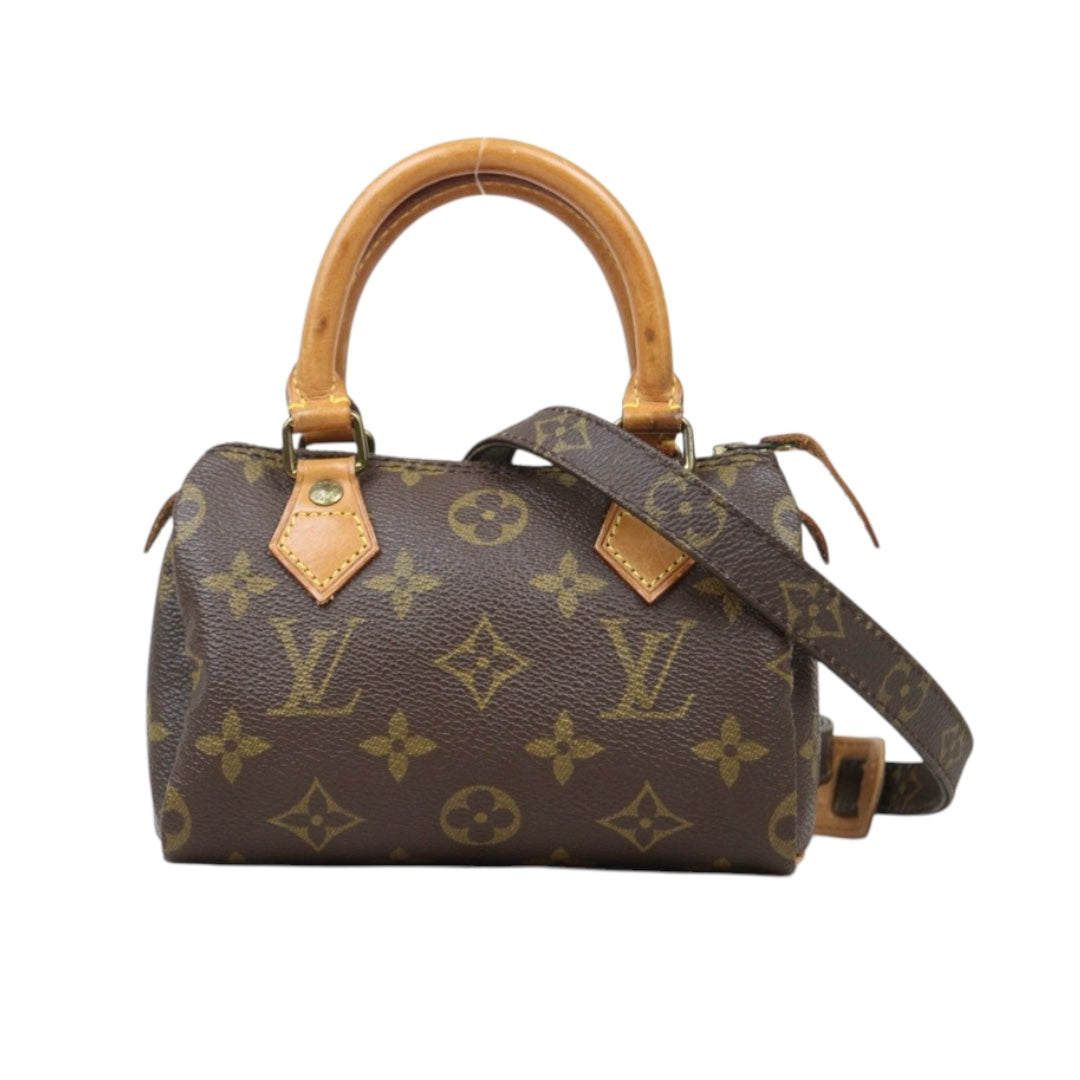 Good ( Rank AB)｜ LV Monogram Mini Speedy Handbag With Shoulderstrap｜25030607