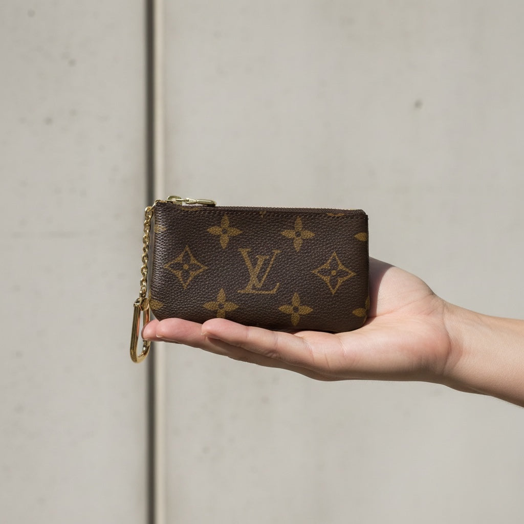 Include Entrupy Certificate of Authenticity｜Very Good ( Rank A)｜Louis Vuitton Monogram Pochette Cre｜26061108