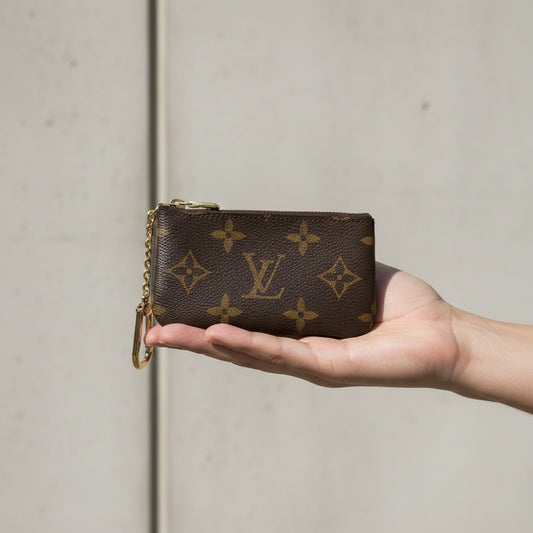 Include Entrupy Certificate of Authenticity｜Very Good ( Rank A)｜Louis Vuitton Monogram Pochette Cre｜26061108